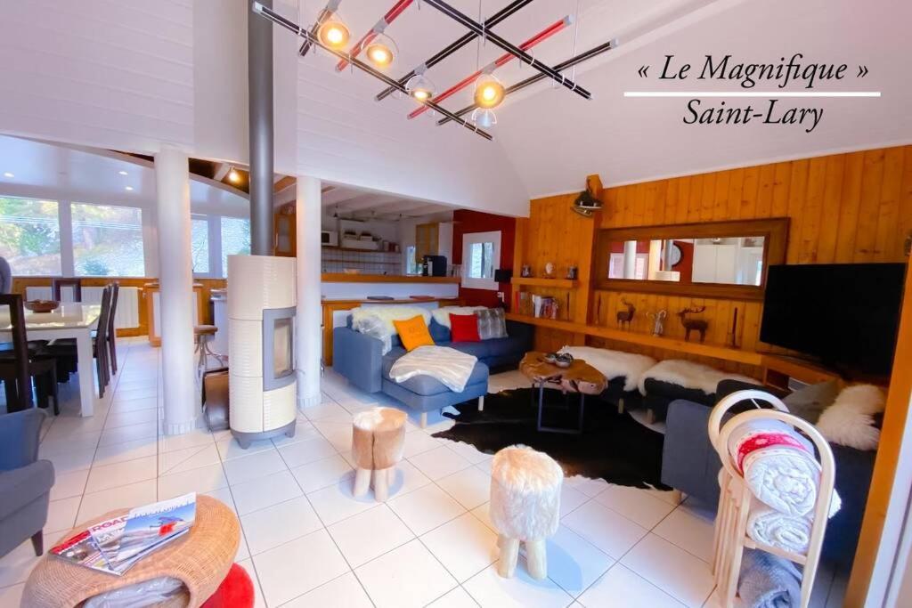 Chalet Le Magnifique Villa Saint-Lary-Soulan Esterno foto