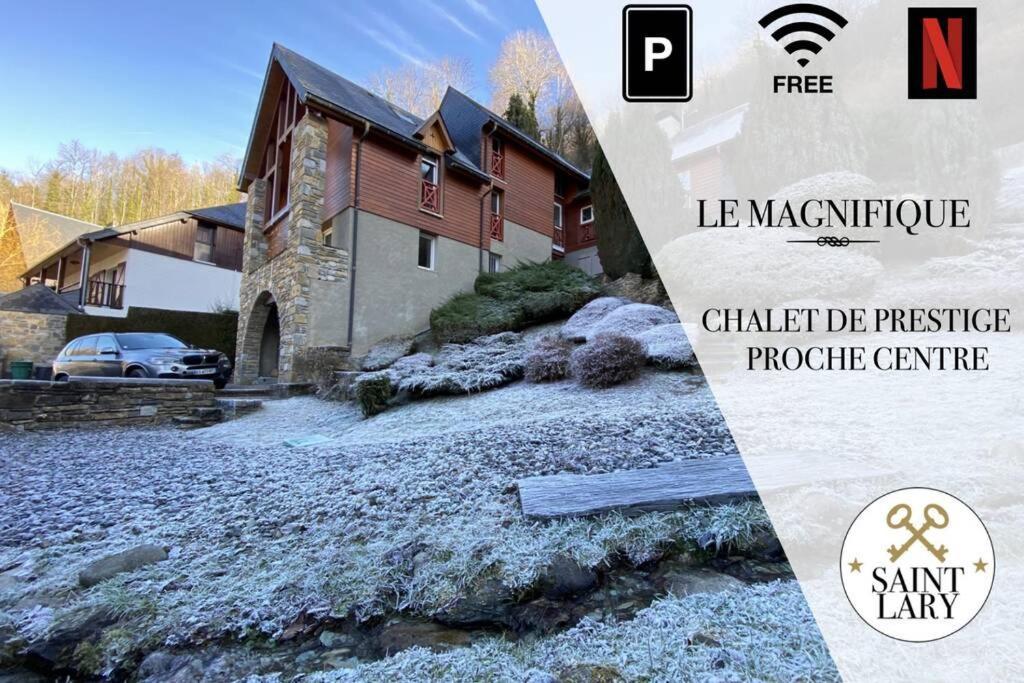 Chalet Le Magnifique Villa Saint-Lary-Soulan Esterno foto